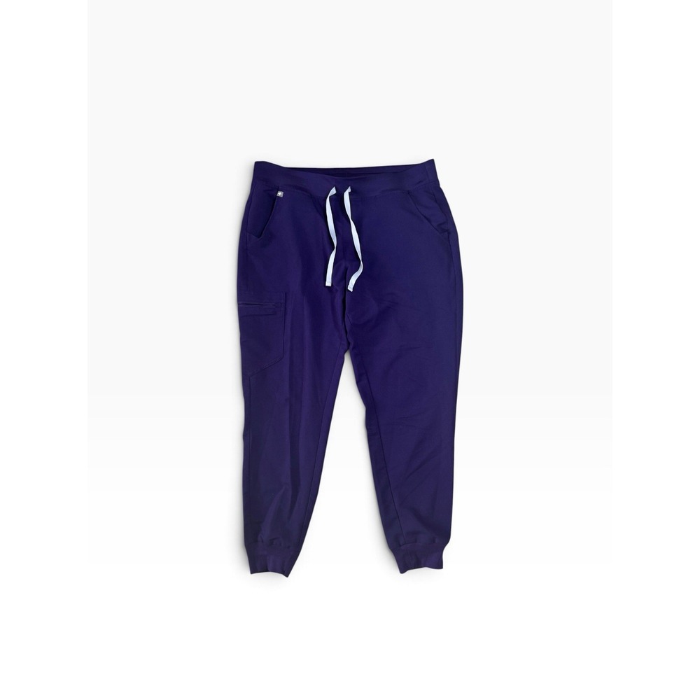 FIGs Women's Zamora Jogger Scrub Pants, Purple Jam, Size Large